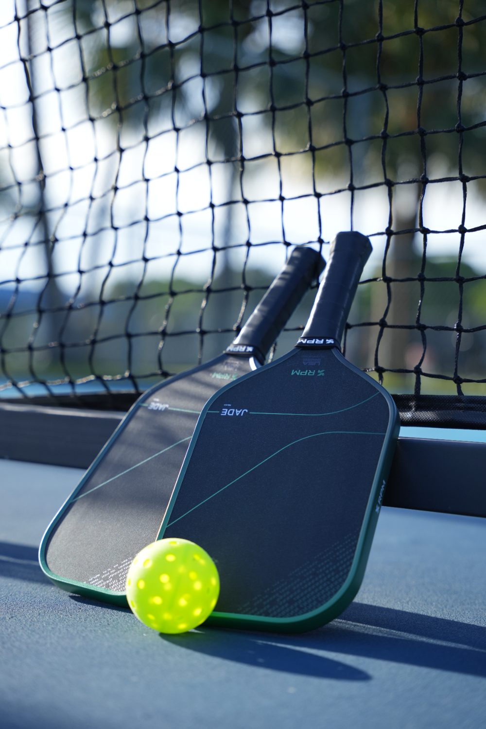Close-up of the RPM Jade paddle