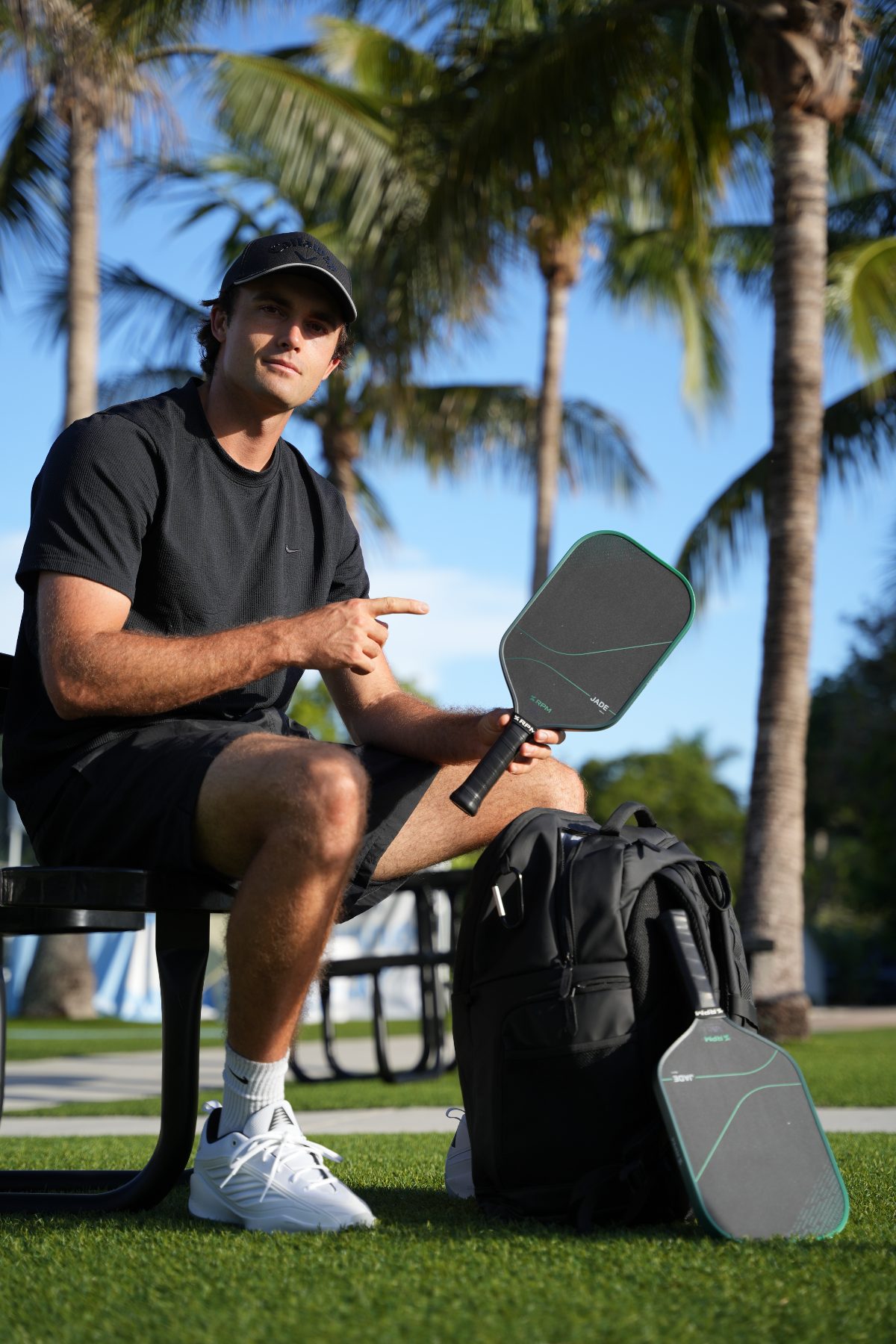 James Ignatowich with RPM paddles